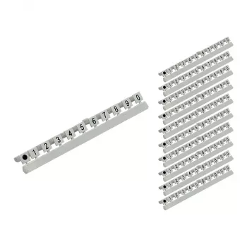GoodConnections Number Markers für LC-Glasfaserkabel, Markierung 0 bis 9, 10-teiliges Set, Good Connections® (GC-N0070)