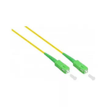 GoodConnections OS2 Simplex Glasfaser-Patchkabel SC/SC SM 9/125 30m LSZH Gelb