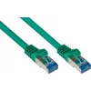 GoodConnections RNS® Cat. 6A S/FTP halogenfreies Patchkabel mit Rastnasenschutz, 3 m, Grün