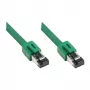 GoodConnections RNS® Patchkabel Cat. 8.1, S/FTP, PiMF, LSZH, 2000MHz, 40Gbit/s, Grün, 2m