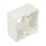 GoodConnections Aufputzgehäuse 80x80x40mm Perlweiß RAL 1013 GC-N0029
