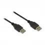 GoodConnections USB 2.0 Type-A auf Type-A Kabel, 1,8 m, Schwarz