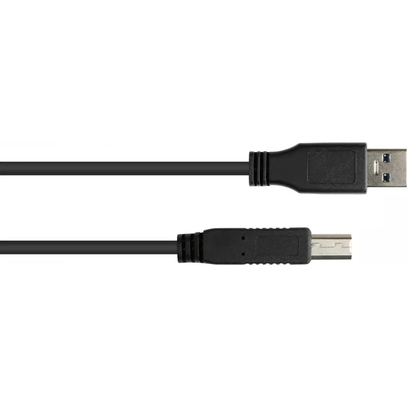 GoodConnections USB 3.0 Kabel A auf B Schwarz 5m