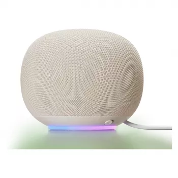 Google Home Weißer smarter Lautsprecher mit Google Assistant