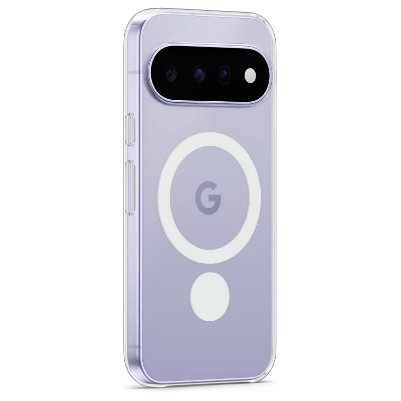 Google Pixel 11 Clear Case - Polycarbonat- & TPU-Schutzhülle, schlankes Design, kabelloses Laden kompatibel