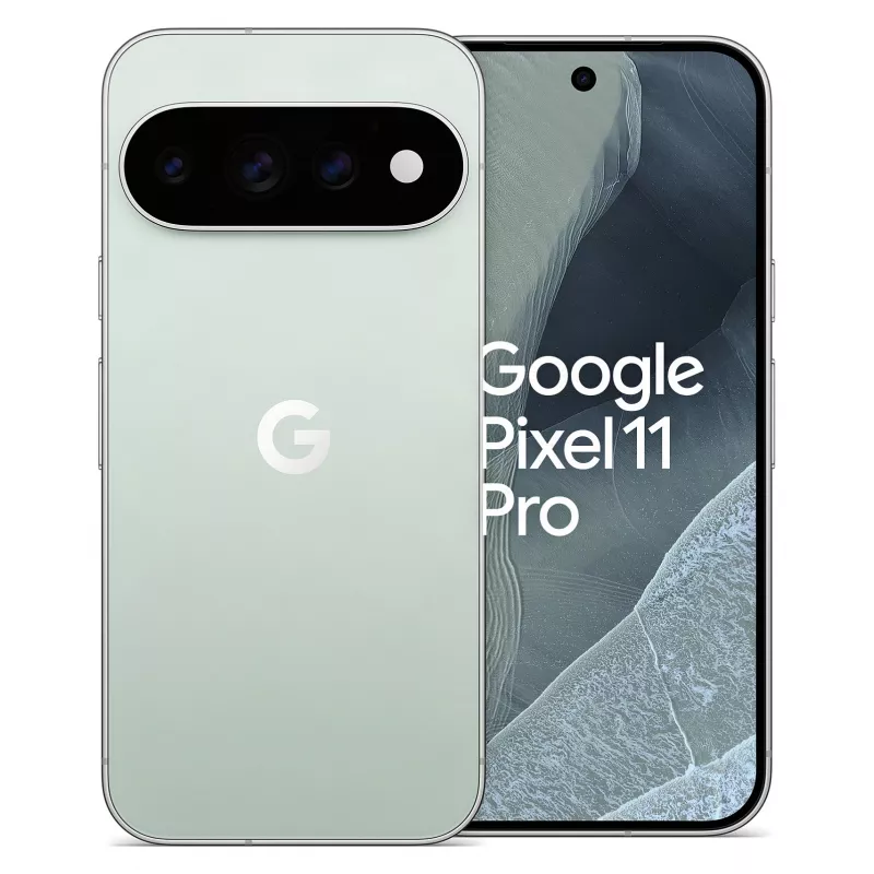 Google Pixel 11 Pro 5G Smartphone, 12GB RAM, 256GB Speicher, 6,3 Zoll OLED, 120Hz, Dual-SIM, Nebel