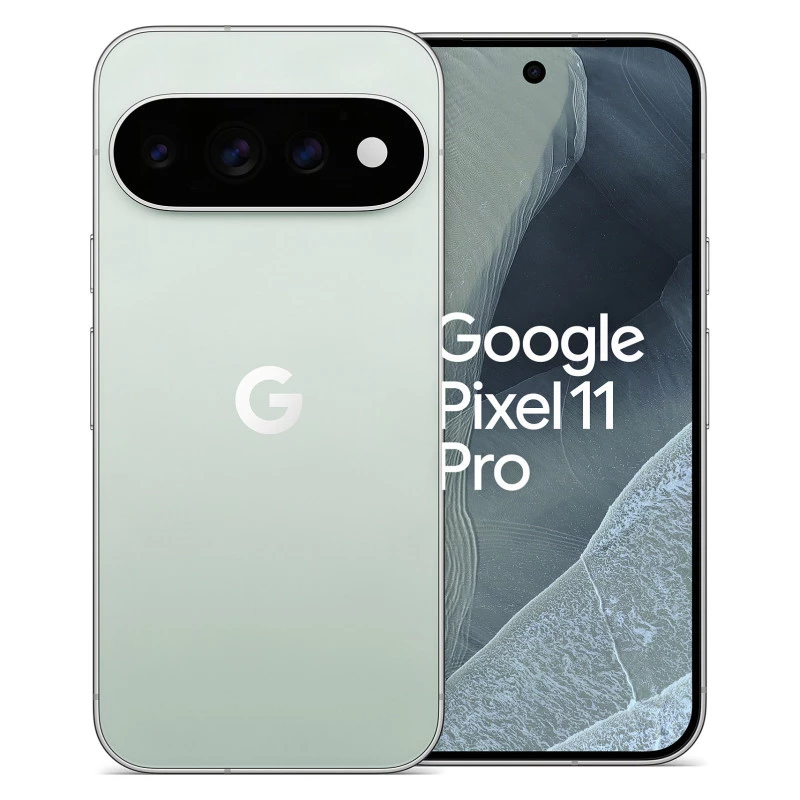 Google Pixel 11 Pro 5G Smartphone, 12GB RAM, 256GB Speicher, 6,3 Zoll OLED, 120Hz, Dual-SIM, Nebel