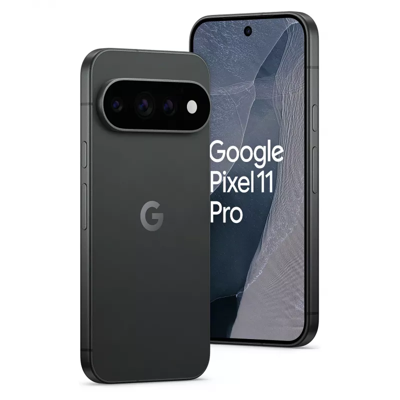 Google Pixel 11 Pro 5G Smartphone, 16GB RAM, 1TB Speicher, Obsidian Black, Dual SIM, 6.3 Zoll OLED 120Hz, Android 15