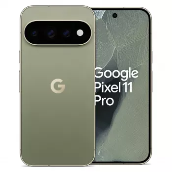 Google Pixel 11 Pro 5G Smartphone, 16GB RAM, 512GB Speicher, 6,3 Zoll OLED 120Hz Display, Oliv, Dual-SIM, Android 16