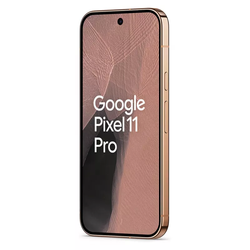 Google Pixel 11 Pro 5G Smartphone, 16GB RAM, 512GB Speicher, 6,3 Zoll OLED 120Hz Display, Dual-SIM, Canyon - UK/EU-Modell
