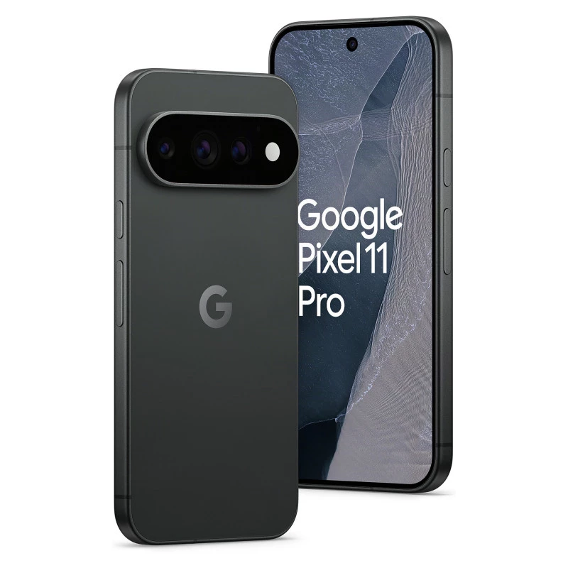 Google Pixel 11 Pro 5G Smartphone, 6,3 Zoll OLED 120Hz, 12GB RAM, 256GB Speicher, Dual-SIM, Obsidian Black