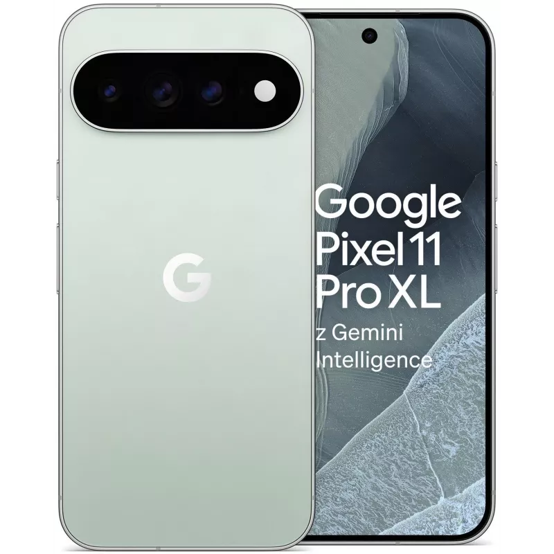 Google Pixel 11 Pro XL 5G Smartphone, 12GB RAM, 256GB Speicher, 6,8 Zoll OLED 120Hz, Dual SIM, Fog