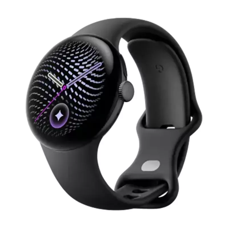 Google Pixel Watch 5 41mm BT Obsidian Smartwatch mit Fitbit-Integration, GPS, Herzfrequenz, EKG, SpO2, 5 ATM Wasserbeständigkeit, Wear OS, 32GB Speicher