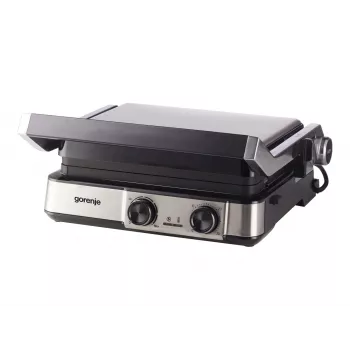 Gorenje GCG2000MT Multifunktions-Elektrogrill, feste Platten, Schwarz, 2000 W