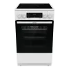 Gorenje GEC 5C41 WG Freistehender Elektroherd – Weiß, 50 cm, 70 L, 9 Funktionen