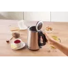 Gorenje K17OS Kabelloser Wasserkocher, 1,7 L, 2200 W, Edelstahl / Schwarz