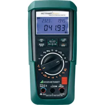 GOSSEN METRAWATT METRAHIT Energy Digitales Handmultimeter DAkkS kalibriert CAT III 600 V, CAT IV 300 V (M249A)