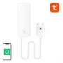 GOSUND S5 WiFi Smart Water Leak Sensor mit Tuya App-Benachrichtigungen, 2,4 GHz, IP67-Sonde, Weiß