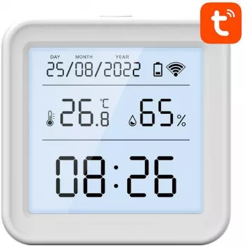 Gosund S6 Smart Wi-Fi Temperatur- und Luftfeuchtigkeitssensor mit LCD-Display, Tuya-kompatibel