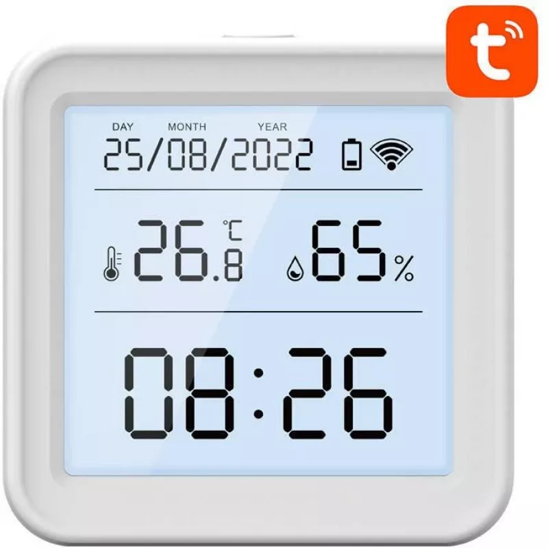 Gosund S6 Smart Wi-Fi Temperatur- und Luftfeuchtigkeitssensor mit LCD-Display, Tuya-kompatibel