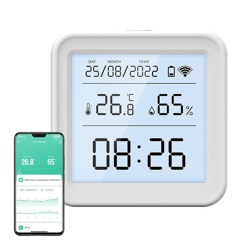 Gosund S6 Smart Wi-Fi Temperatur- und Luftfeuchtigkeitssensor mit LCD-Display, Tuya-kompatibel