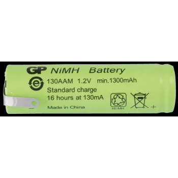 GP Batteries wiederaufladbare NiMH AA-Batterie 1300 mAh 1er-Pack