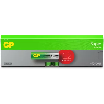 GP Batteries Super Alkaline AA-Batterie LR06 1,5V (GP15A) – 4er-Pack