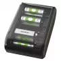 GP Batterieladegerät B361 mit 4 Kanälen, 2600 mAh, 2,8 V, Schwarz EU