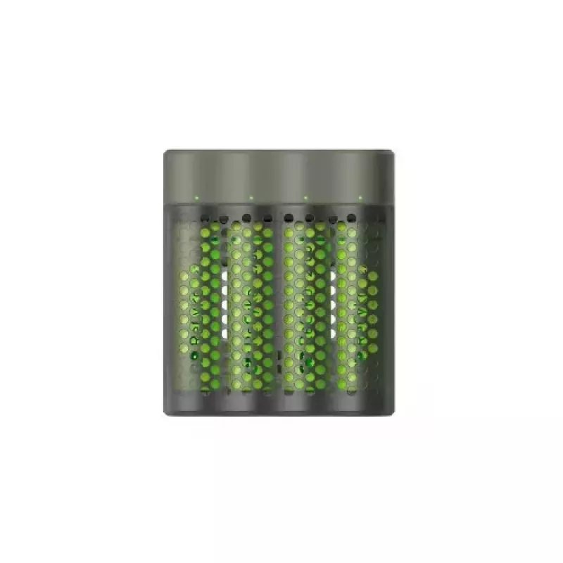 GP Akku-Ladegerät M451 mit 4x AAA Akkus 2700 mAh 1,2V Schwarz EU