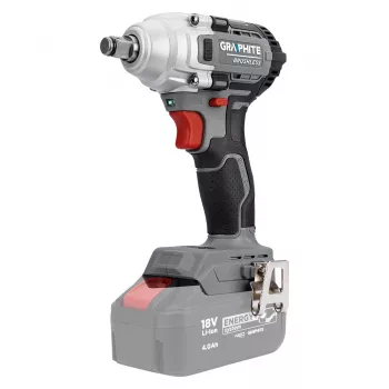 GRAPHITE Bürstenloser Schlagschrauber 18V, 330 Nm, 1/2 Zoll Antrieb, Energy+, nur Werkzeug