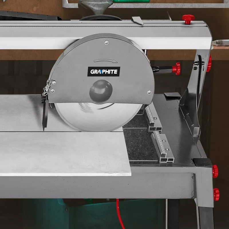 GRAPHITE TOP-59G891 Manueller Fliesenschneider 600 mm mit Hartmetall-Radscheibe