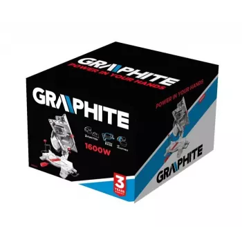 GRAPHITE Universal-Säge 1600W, 254 mm Sägeblatt, 30 mm Bohrung