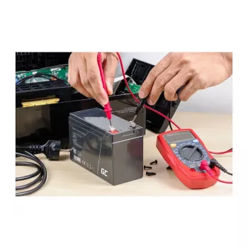 Green Cell AGM VRLA 6V 1.2Ah Wartungsfreie Batterie für Alarmanlagen, Registrierkassen, Spielzeug