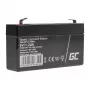Green Cell AGM VRLA 6V 1.2Ah Wartungsfreie Batterie für Alarmanlagen, Registrierkassen, Spielzeug
