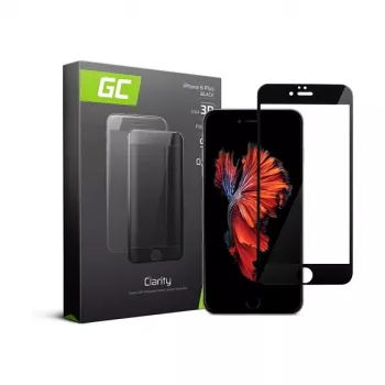 Green Cell GC Clarity Panzerglas Displayschutz für Apple iPhone 6 Plus / 6S Plus - 9H, 0,3 mm, HD klar, oleophob, blasenfrei, case-kompatibel