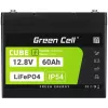 Green Cell LFPGC12V60AH UPS-Batterie Lithium-Eisenphosphat (LiFePO4) 12,8 V 60 Ah