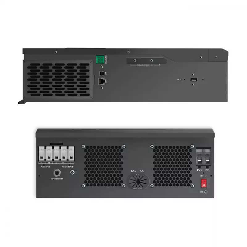 Green Cell Off-Grid Solar Wechselrichter 3000W 48V Pure Sine Wave mit MPPT-Laderegler