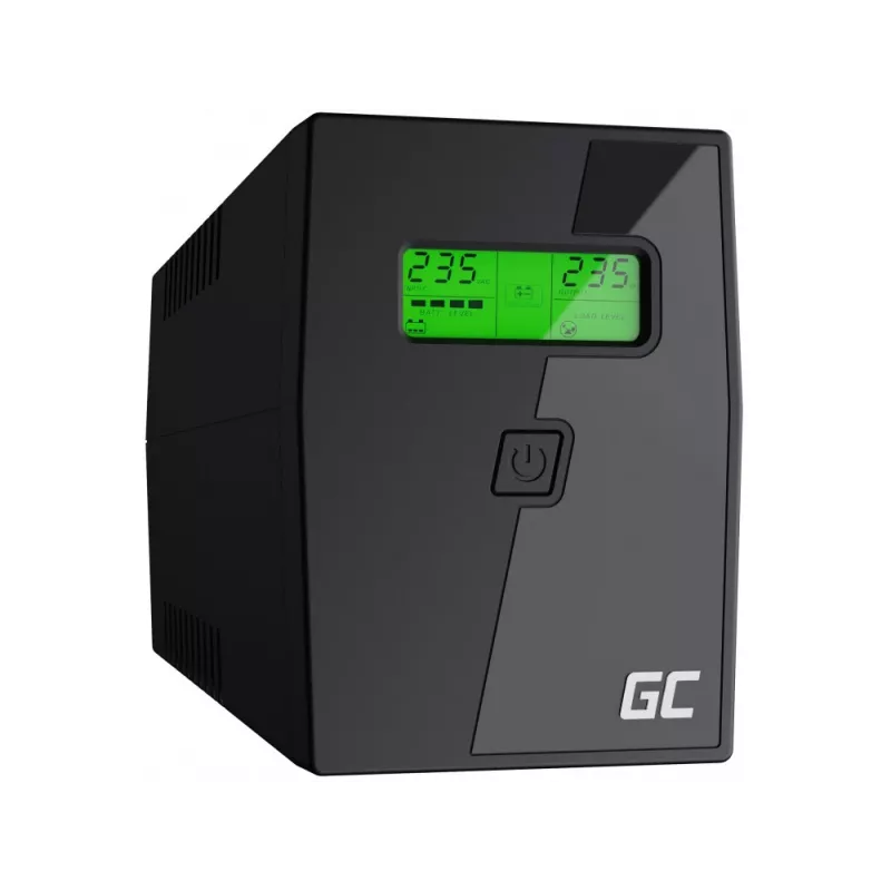 Green Cell Power Proof USV 600VA / 360W Line-Interactive Tower (2x Schuko, USB, AVR)