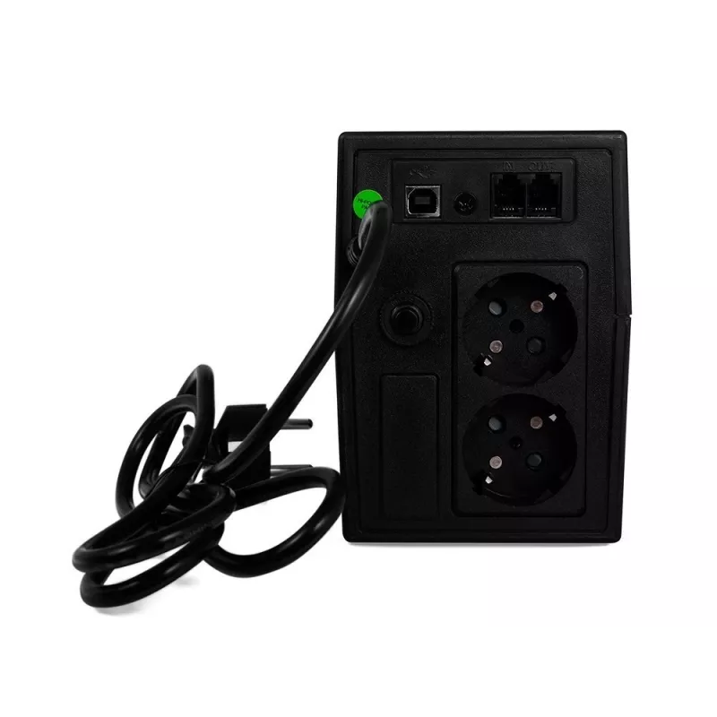 Green Cell Power Proof USV 600VA / 360W Line-Interactive Tower (2x Schuko, USB, AVR)