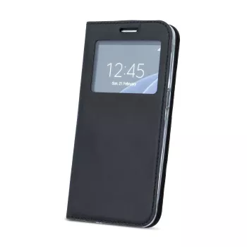 GreenGo Smart Look Black Flip Cover für Huawei Mate 10