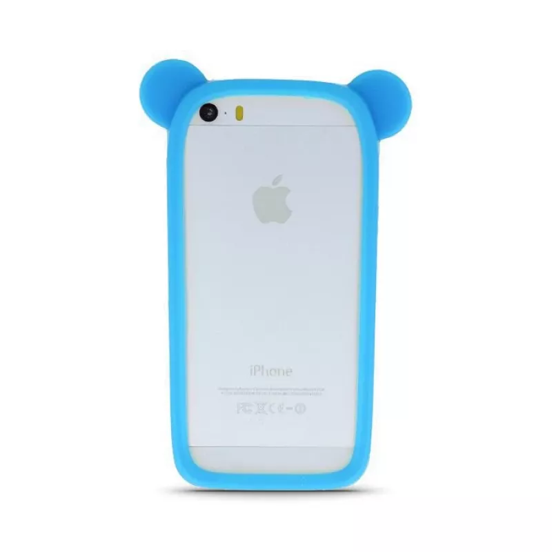 GreenGo Universal Bumper L (10cm) Ears Blue