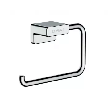 GROHE AddStoris Toilettenpapierhalter mit Abdeckung, Chrom, Wandmontage