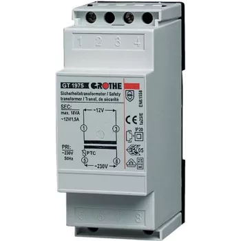 Grothe Klingeltransformator 12 V/AC 1,5 A 14101