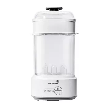 Grownsy Flaschensterilisator mit Trockner (Grau)