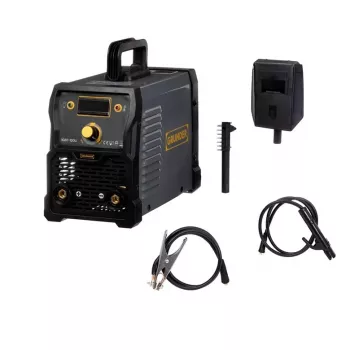 GRUNDER IGBT-120LI MMA Inverter Schweißgerät 120A mit Hot Start, Arc Force, Anti-Stick
