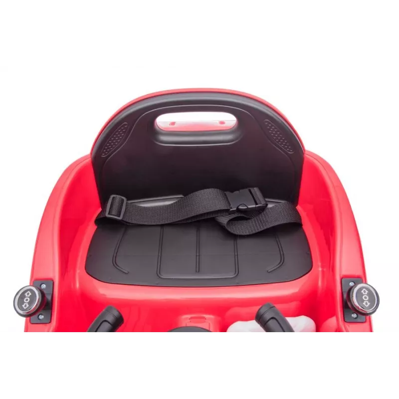 GTS1166 Batteriebetriebenes Fahrzeug mit LED-Leuchten und Fernbedienung, Rot