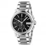 Gucci G-Chrono Herrenuhr YA101204 44mm Edelstahl Schwarzes Zifferblatt Chronograph Datum