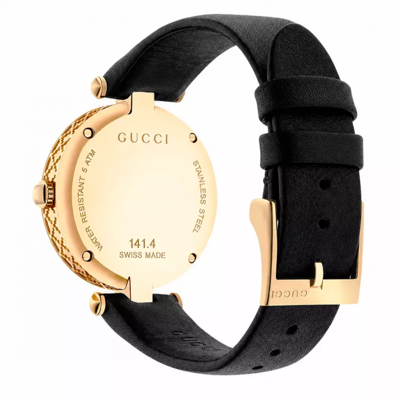 GUCCI G-Frame Damen Quarzuhr YA141404 32mm Edelstahl Mesh