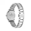 Gucci G-Timeless Damenuhr YA126572A 27mm Edelstahl Silbernes Zifferblatt mit Diamant-Indizes Schweizer Quarz