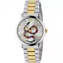 GUCCI G-Timeless Herren-Quarzuhr YA1264075 38mm Edelstahl Schwarzes Zifferblatt